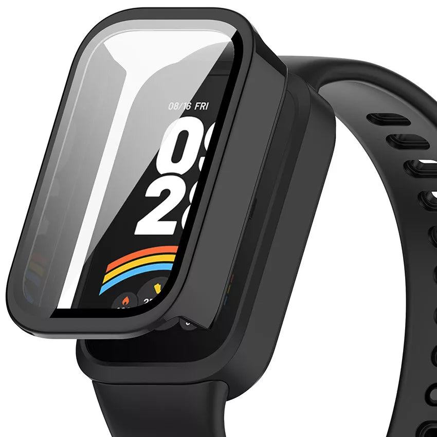 Xiaomi Smart Band 9 Active PC Case with Glass (Black)