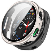 Samsung Galaxy Watch 8 - 40mm Hard Case with Glass (Starlight)