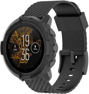 Suunto 7 TPU Case (Transparent Black)