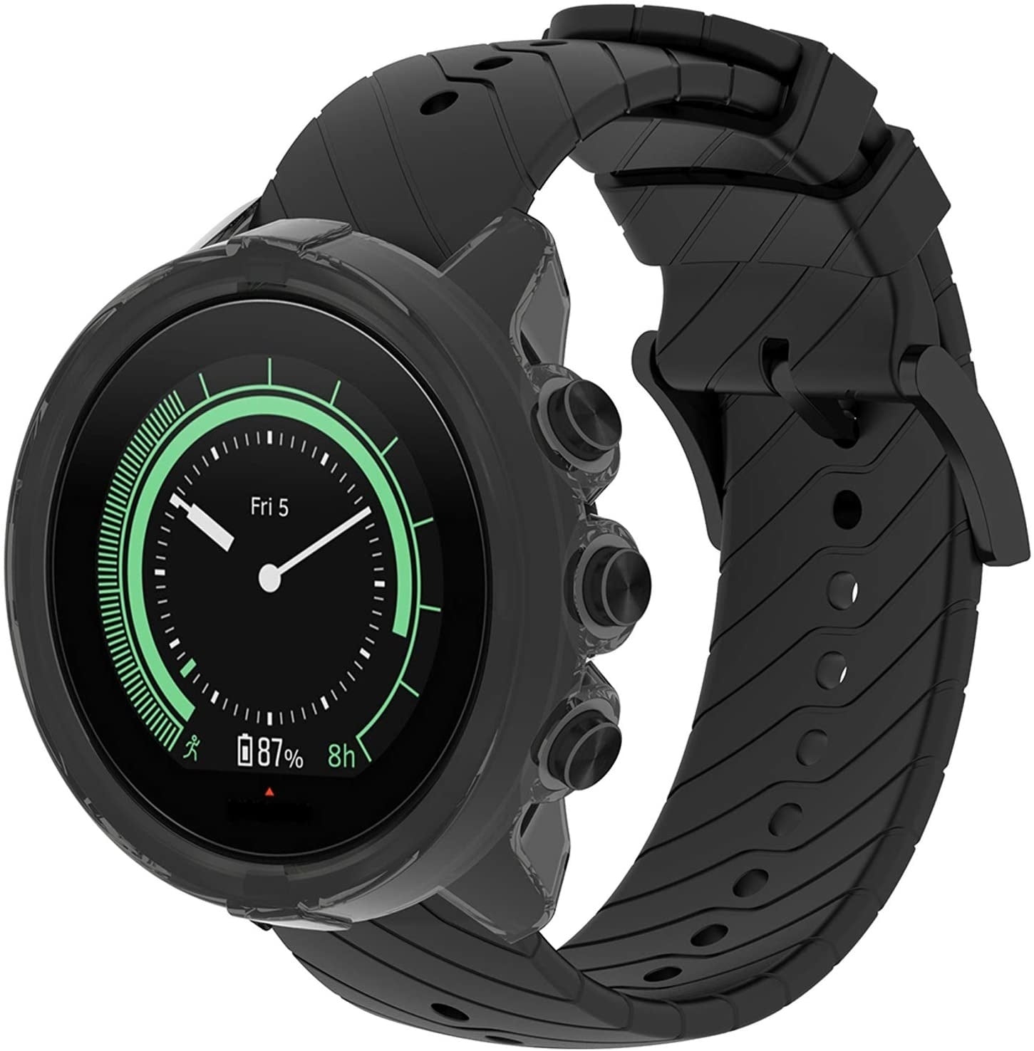 Suunto 9 (Baro) TPU Case (Transparent Black)