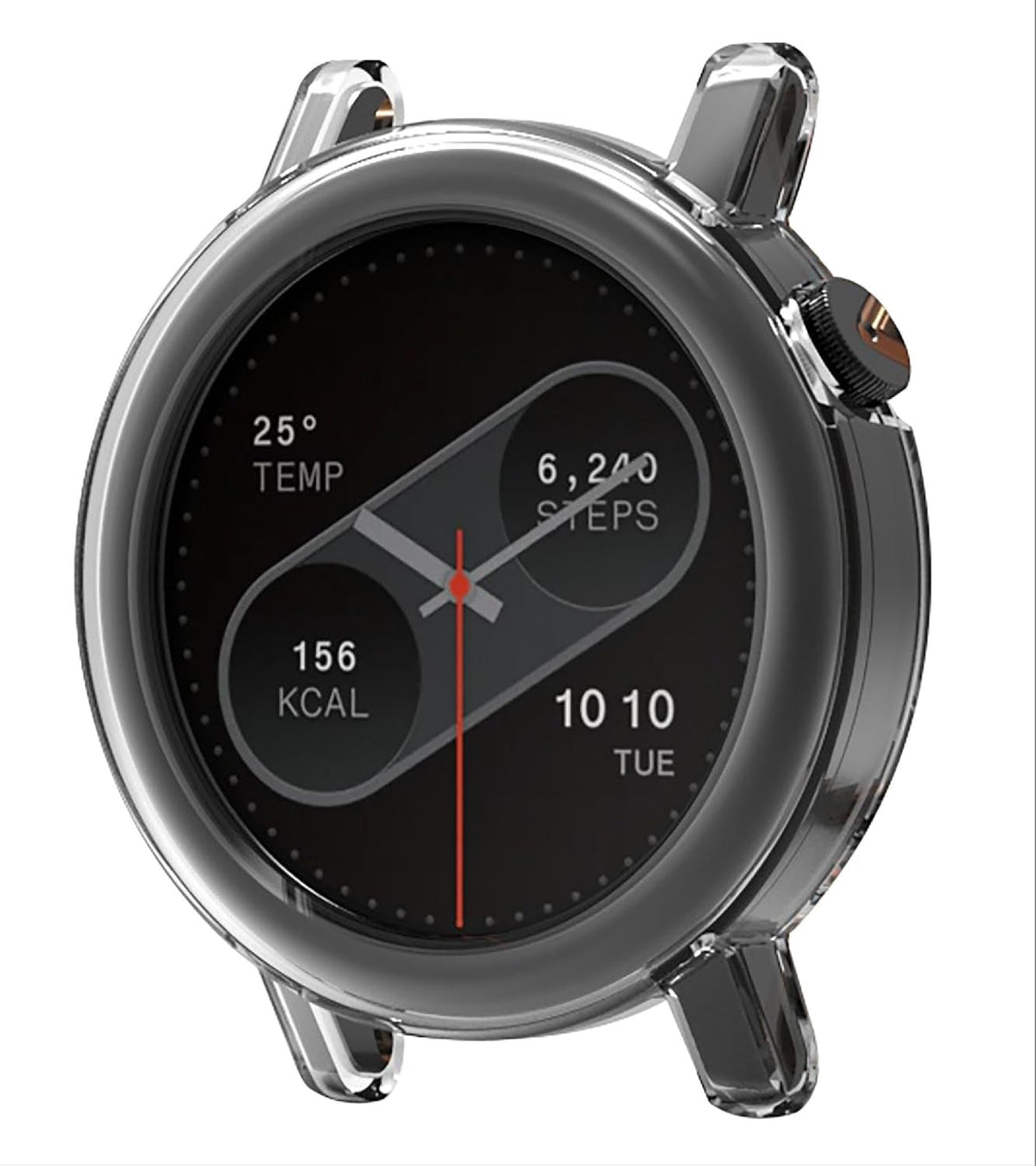 CMF Watch Pro 2 TPU Case (Black-Transparent)