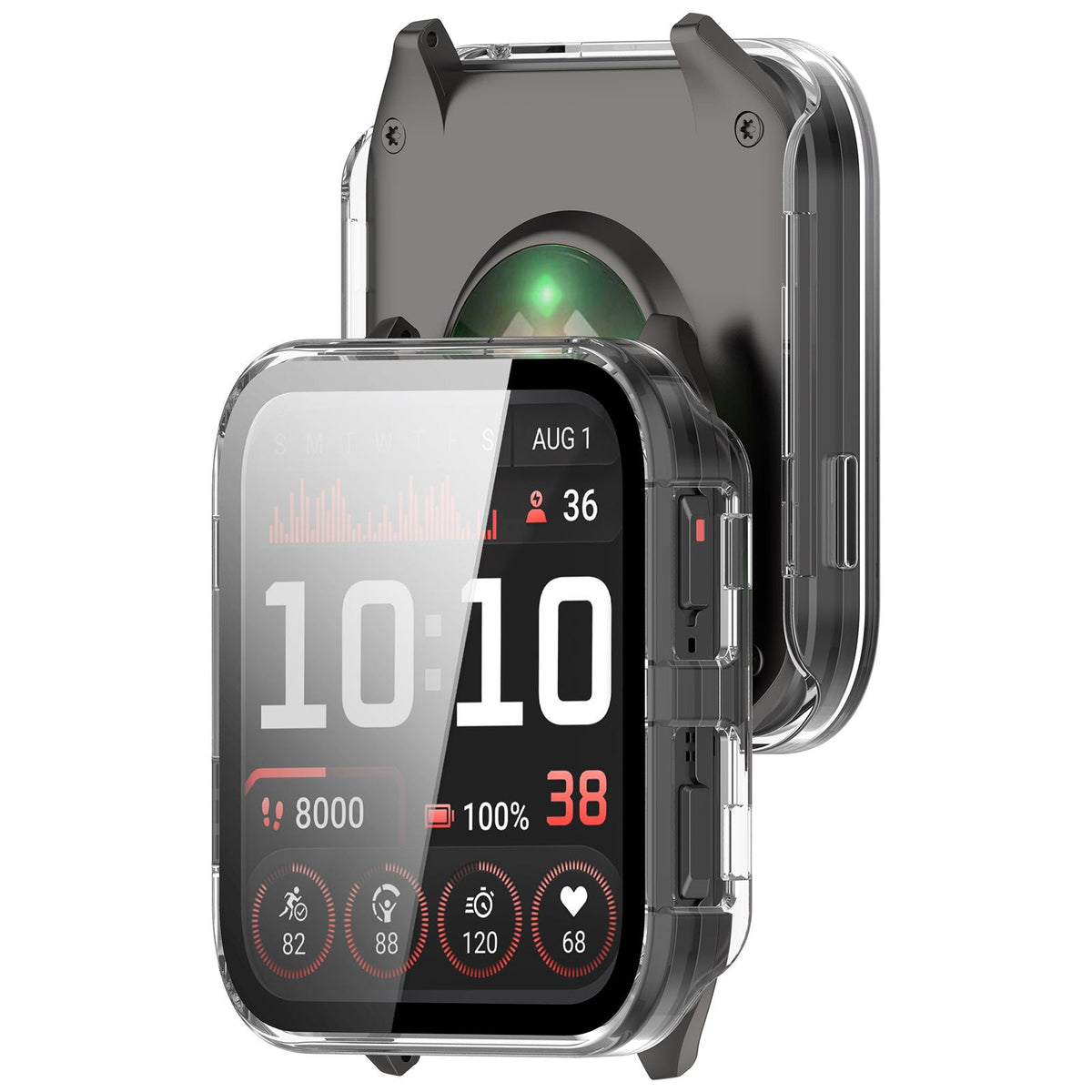 Garmin Venu X1 Hard Case with Glass (Transparent)