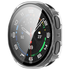 Samsung Galaxy Watch 8 - 40mm Hard Case with Glass (Transparent)