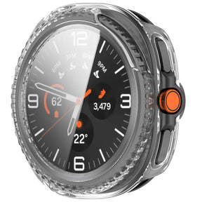 Samsung Galaxy Watch 8 Classic Hard Case with Glass (Transparent)