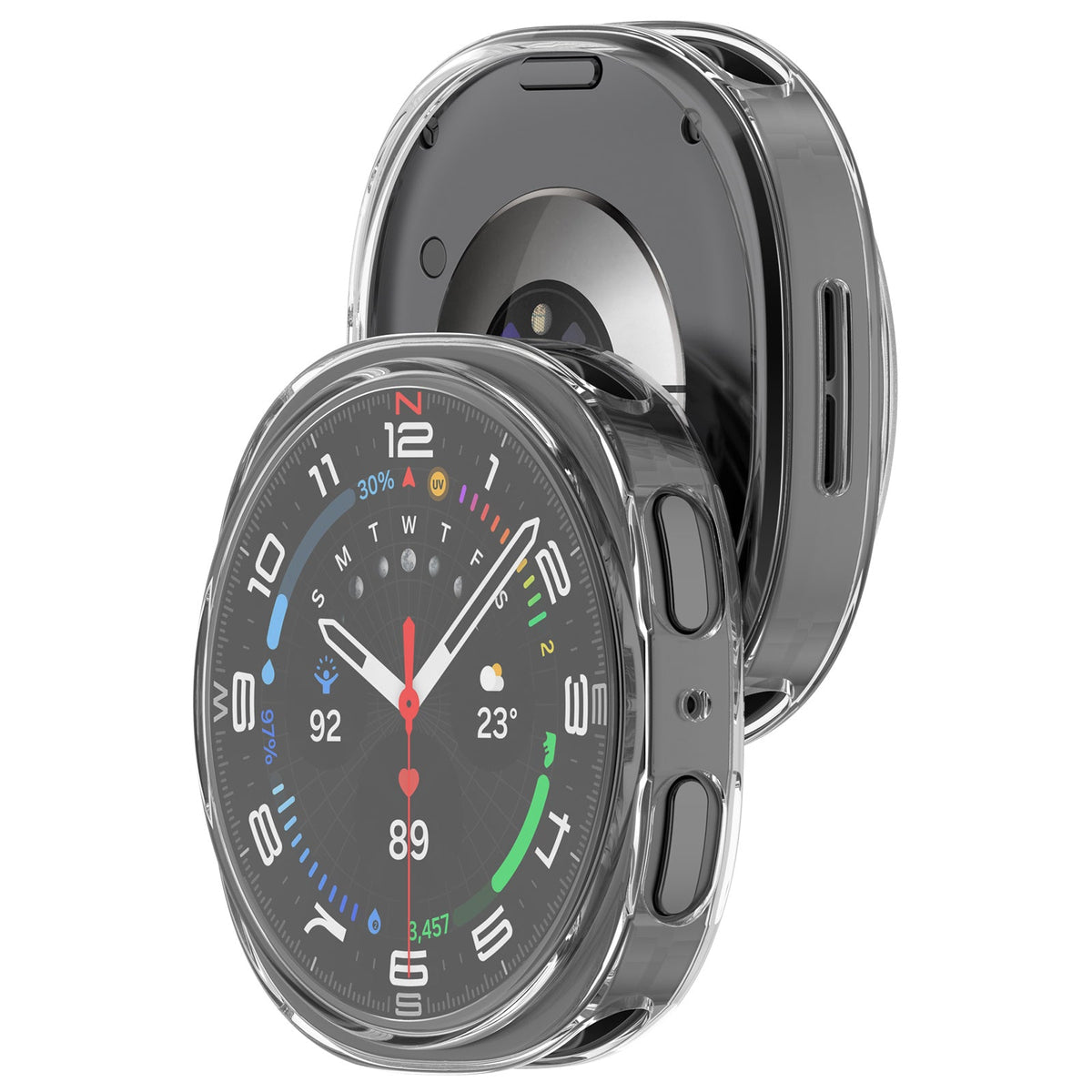 Samsung Galaxy Watch 8 - 40mm TPU Case (Transparent)
