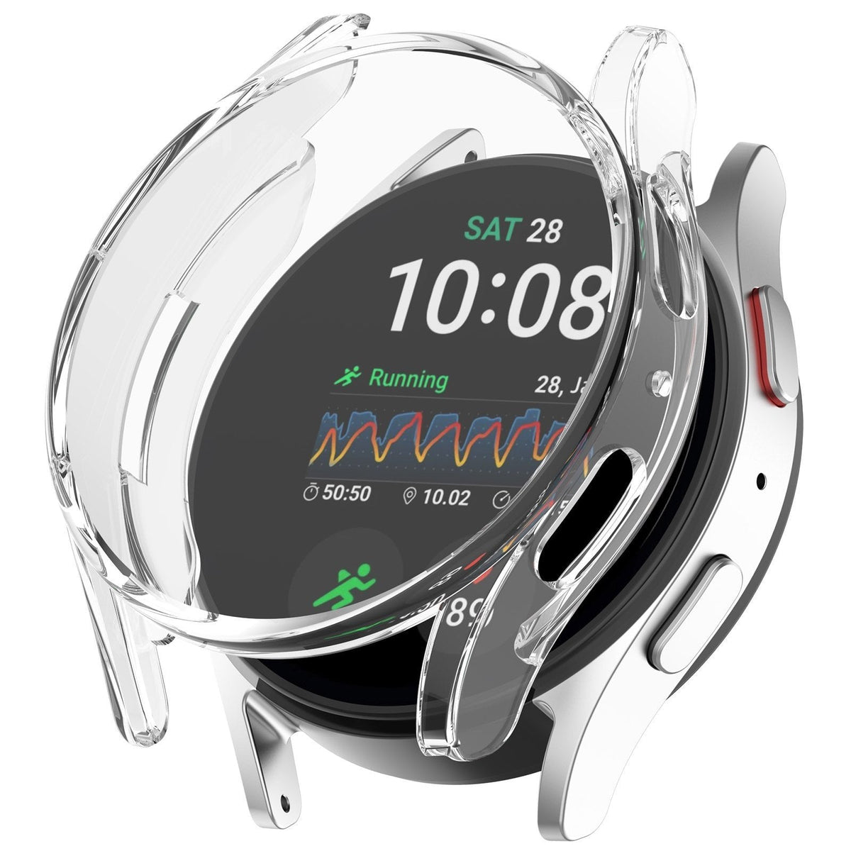Samsung Galaxy Watch 7 44mm TPU Case (Transparent)