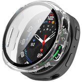 Samsung Galaxy Watch 8 - 44mm Hard Case with Glass (Transparent)