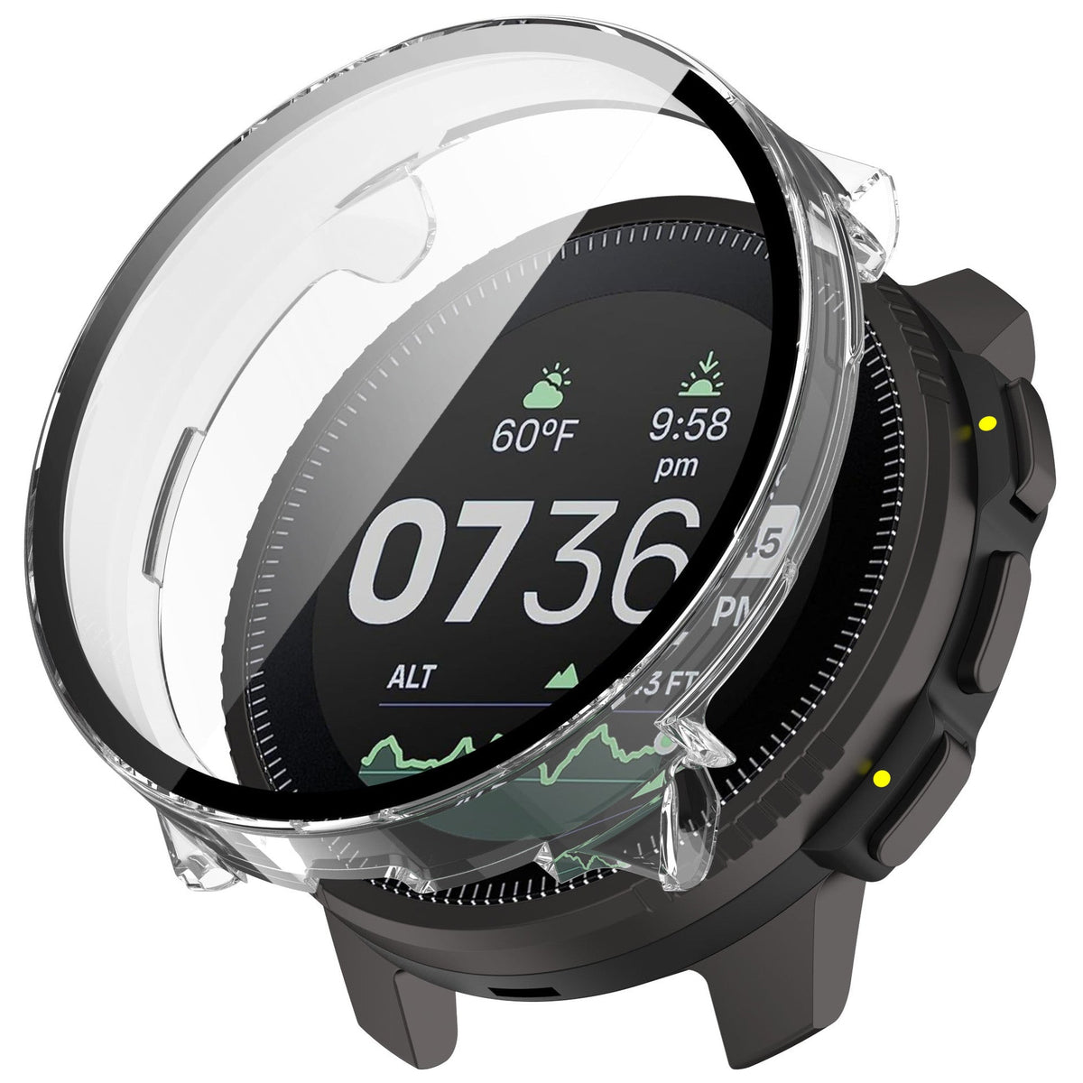Suunto Vertical Hard Case with Glass (Transparent)