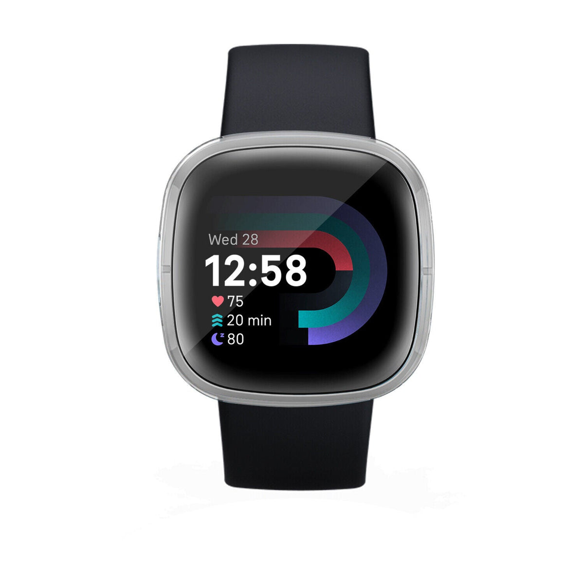 Fitbit Versa 4/Sense 2 TPU Case (Clear)