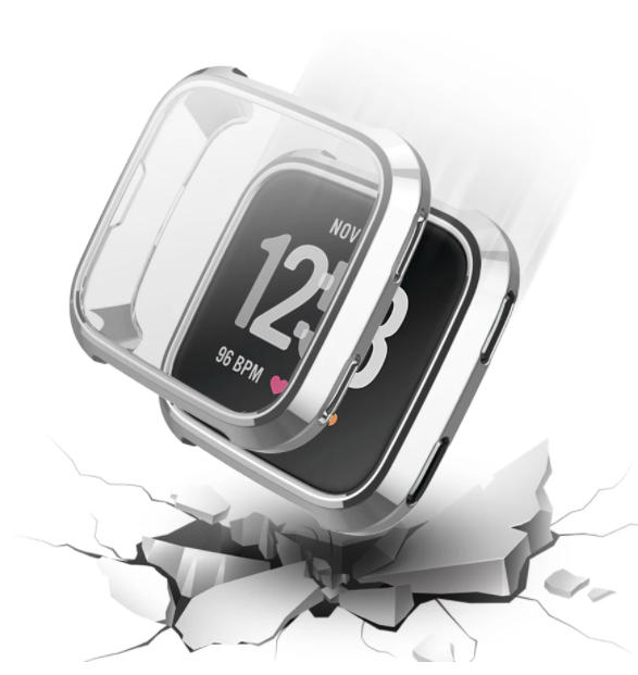 Fitbit Versa TPU Case (Transparent)