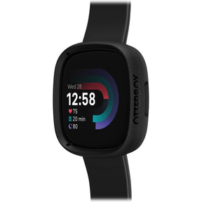 OtterBox Fitbit Versa 4 Silicone Bumper Case (Black)