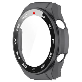 Huawei Watch Ultimate PC case with glass (dark grey)