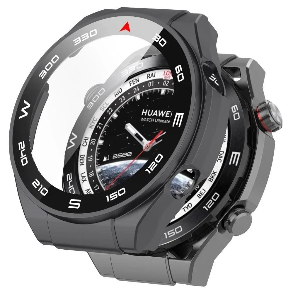Huawei Watch Ultimate PC case with glass (dark grey)