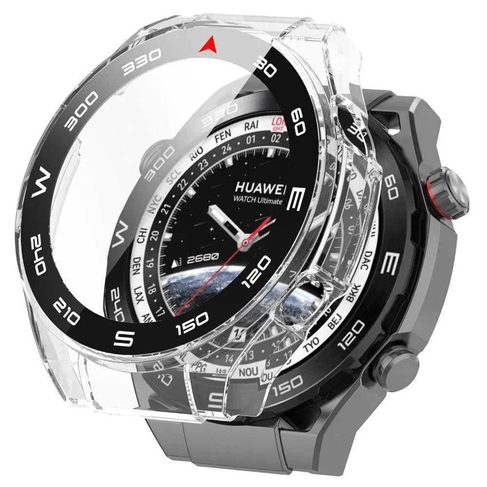 Huawei Watch Ultimate PC case with glass (transparent)