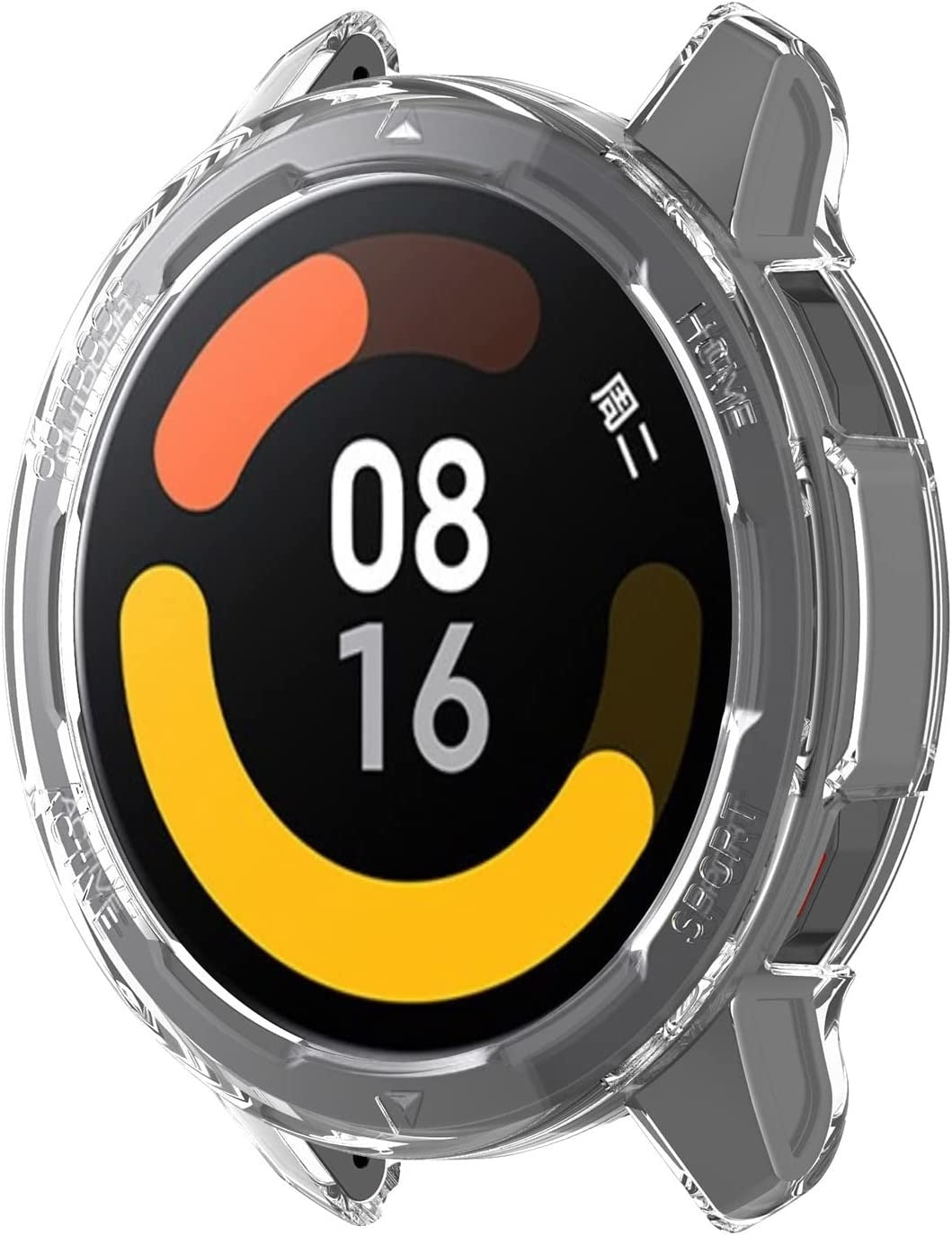 Xiaomi Watch S1 Active TPU Case (Transparent)