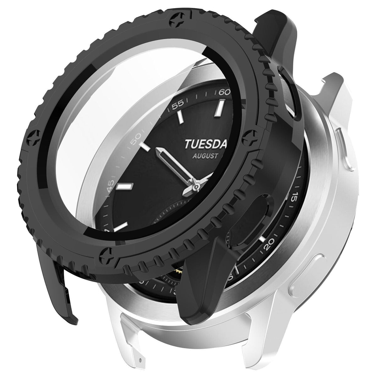 Xiaomi Watch S3 Hard Case With Glass (Black)