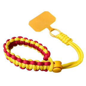 Handwoven Phone Lanyard – Adjustable Wrist Strap Anti-Drop
